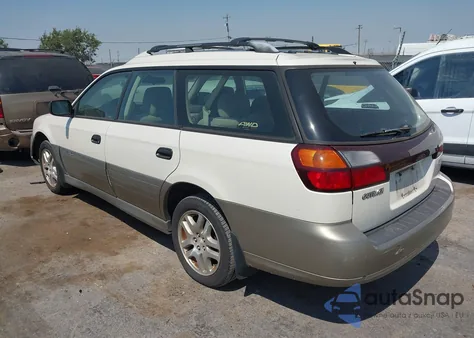 2004 Subaru Outback из США, поврежденный, VIN 4S3BH675447646841